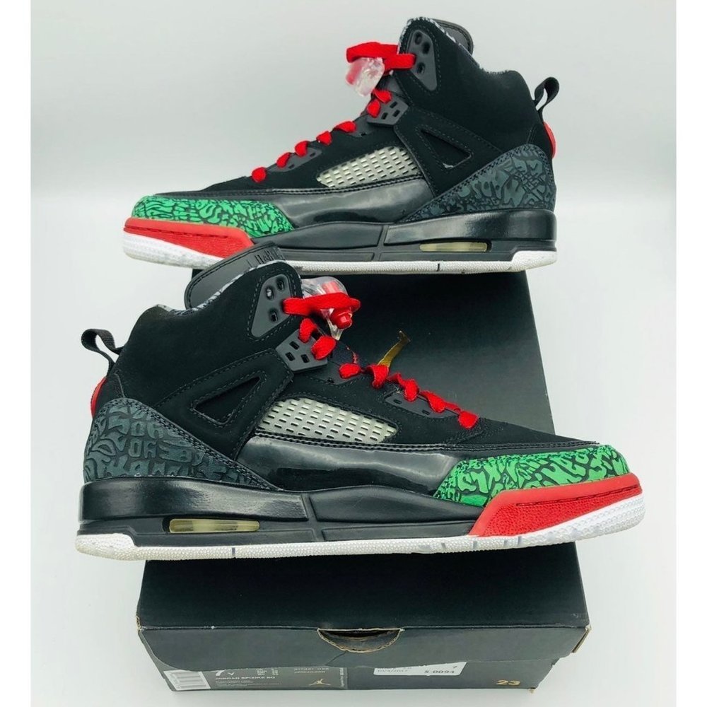 Jordan Spizike Black Varsity Shoe Sz 7 Y - Picture 2 of 9